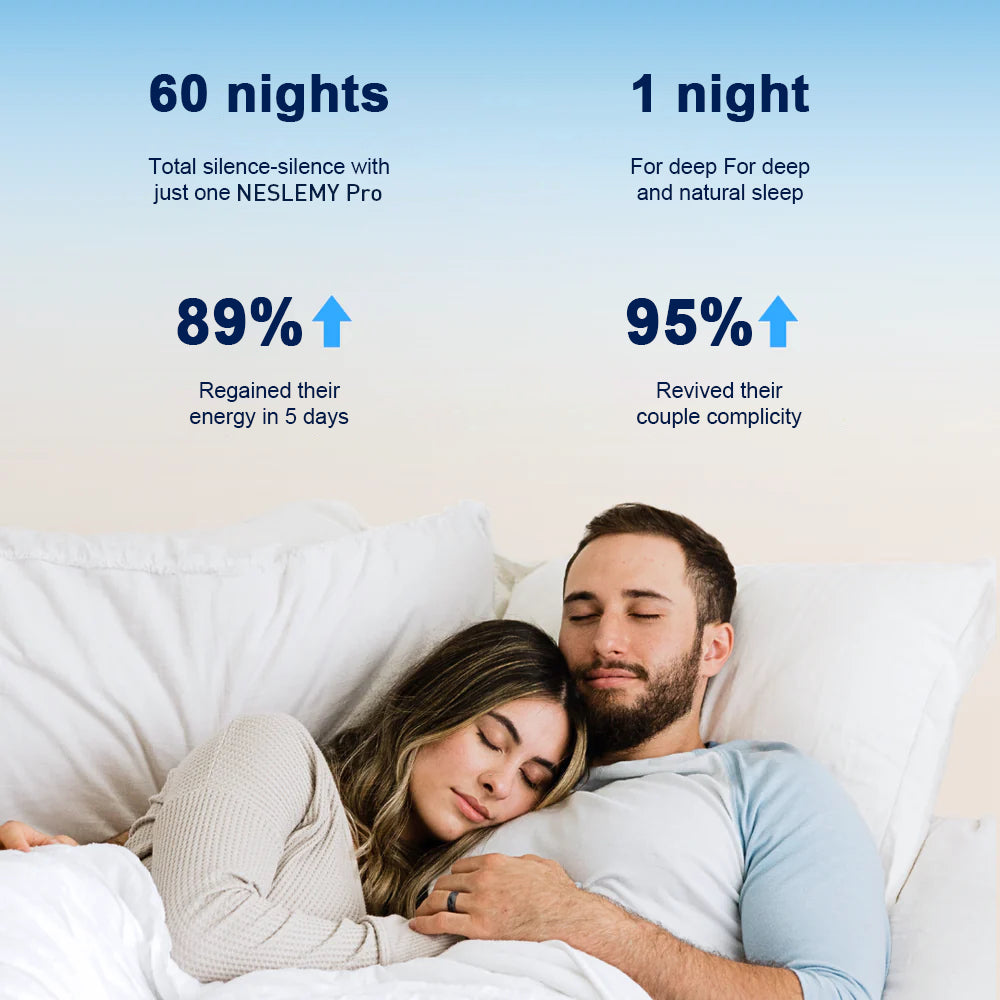 Last 3 hours - 70% OFF, UKCA certified-NESLEMY™  Professional intelligent anti-snoring device