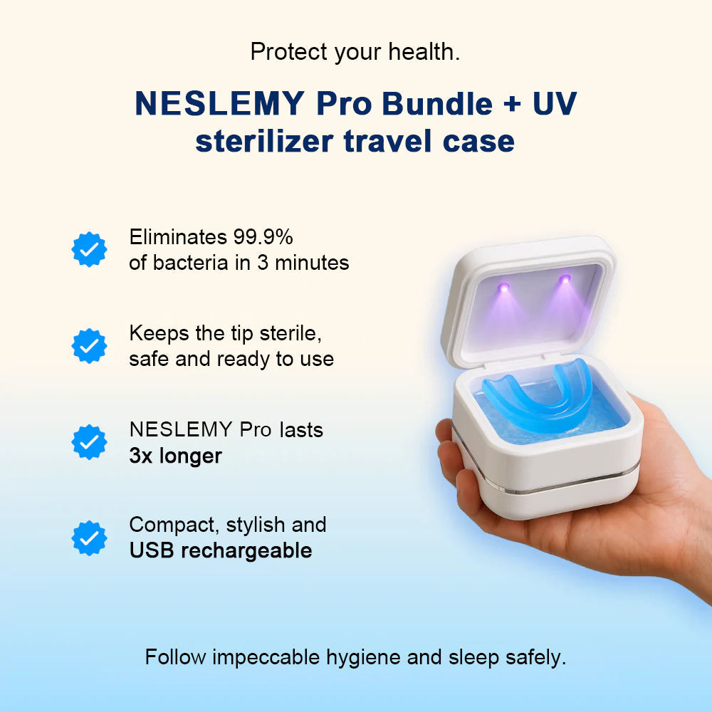 Last 3 hours - 70% OFF, UKCA certified-NESLEMY™  Professional intelligent anti-snoring device
