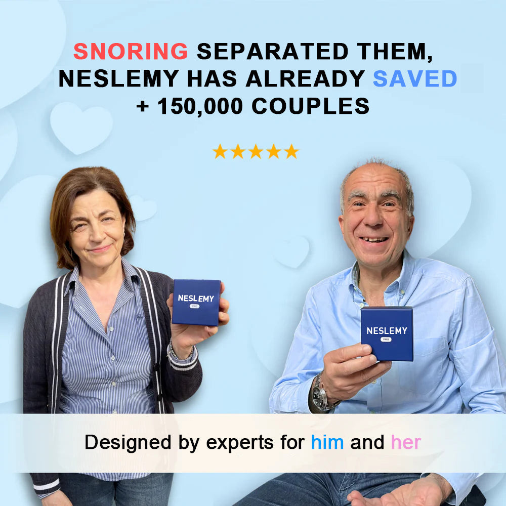 Last 3 hours - 70% OFF, UKCA certified-NESLEMY™  Professional intelligent anti-snoring device