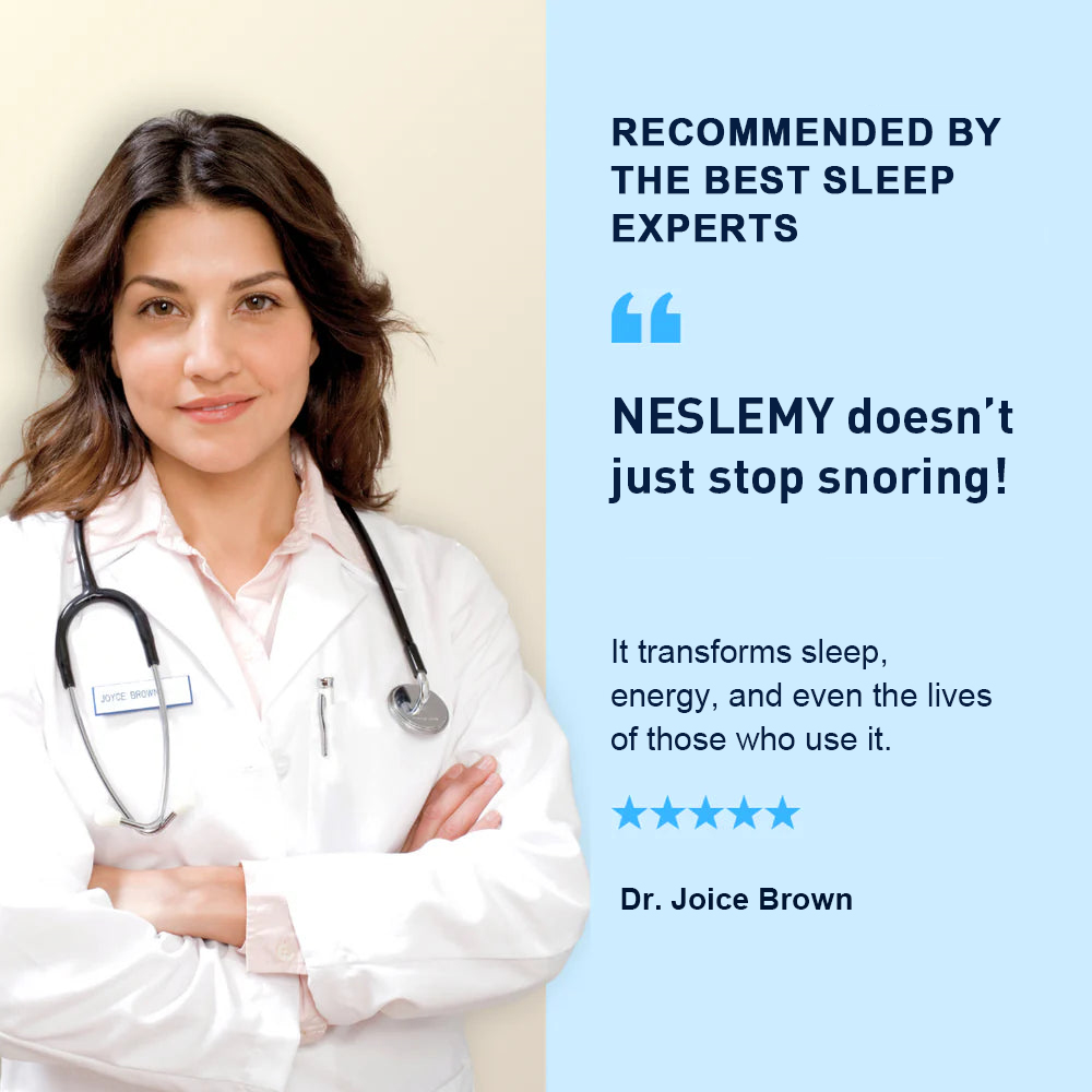 Last 3 hours - 70% OFF, UKCA certified-NESLEMY™  Professional intelligent anti-snoring device